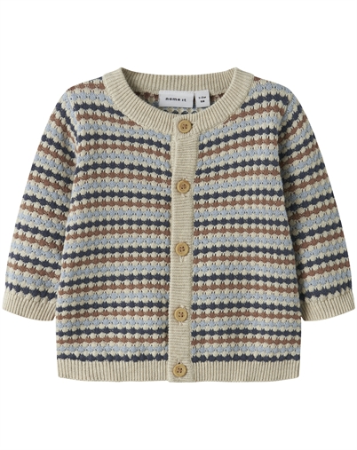 Name It - NBMFlows Knit Cardigan - Vintage Indigo